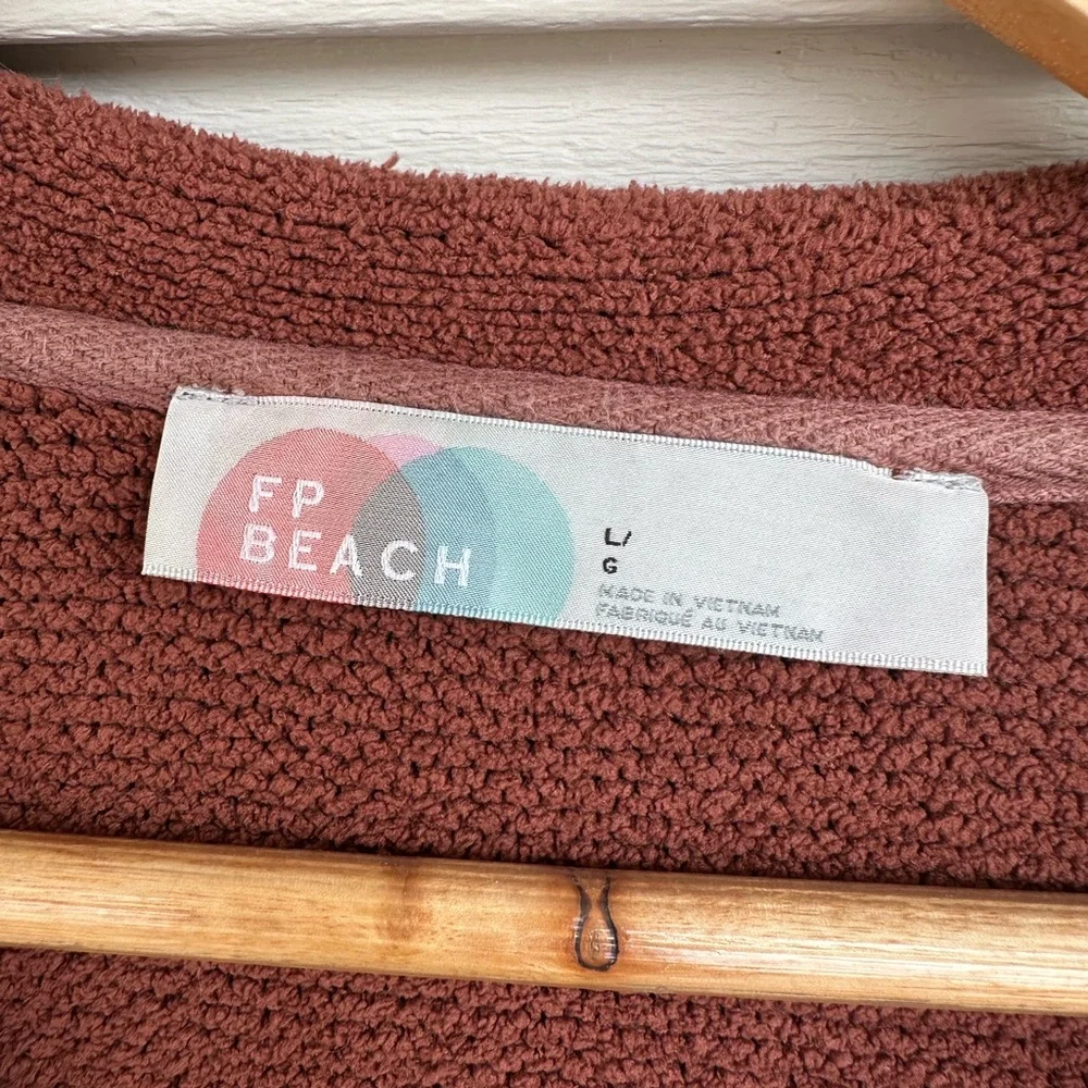 Free People Warm Brown Cardigan - Picture 2 of 6